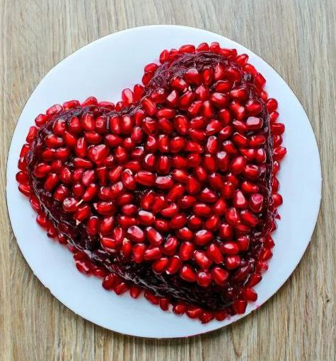 Салат "Рубиновое сердце"