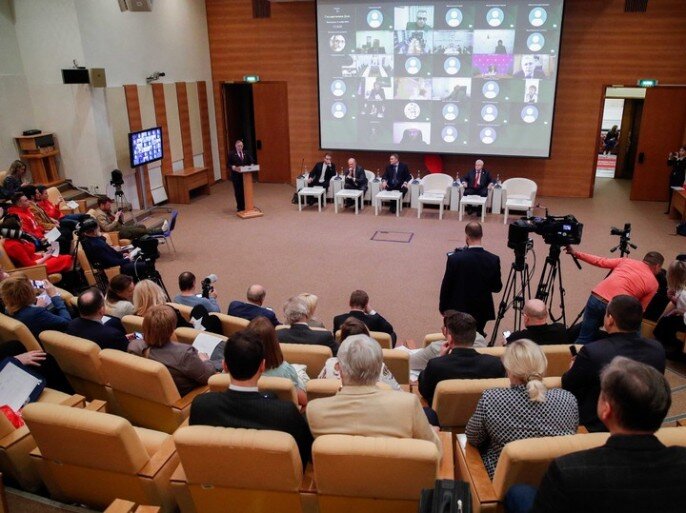 Малый зал Госдумы - рождение Фронта