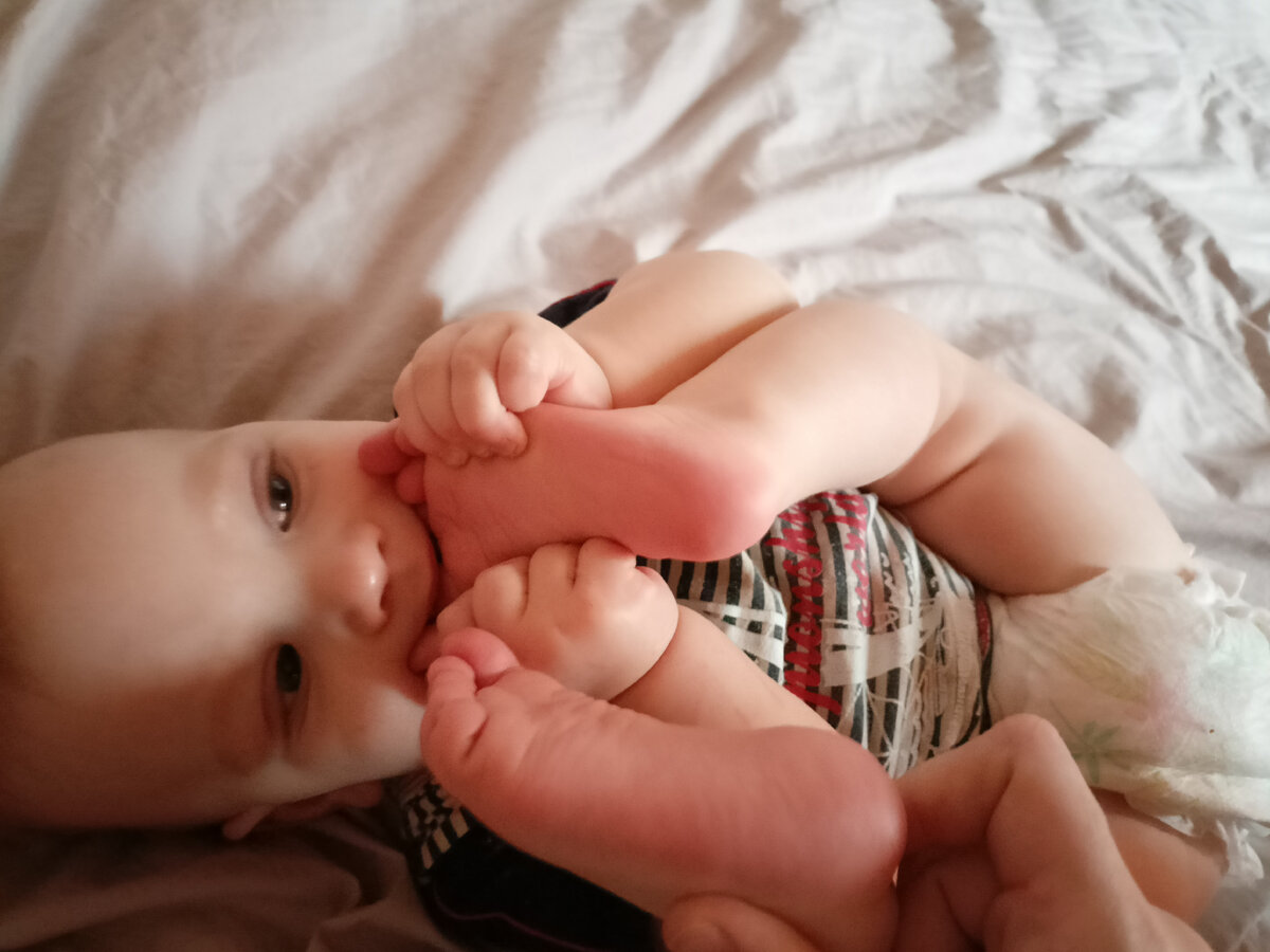 Лёнины ноги в год