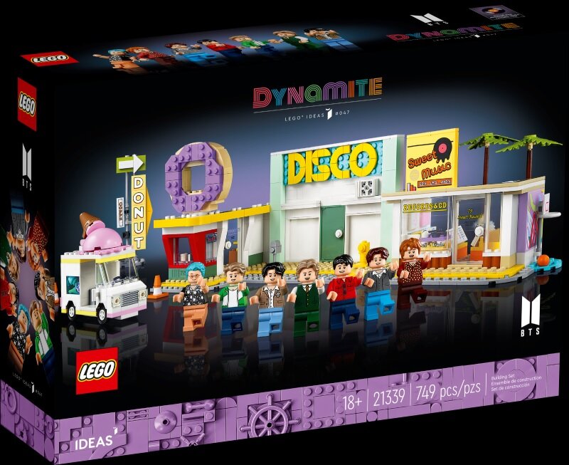     BTS в наборе Lego / Фото: Lego.com