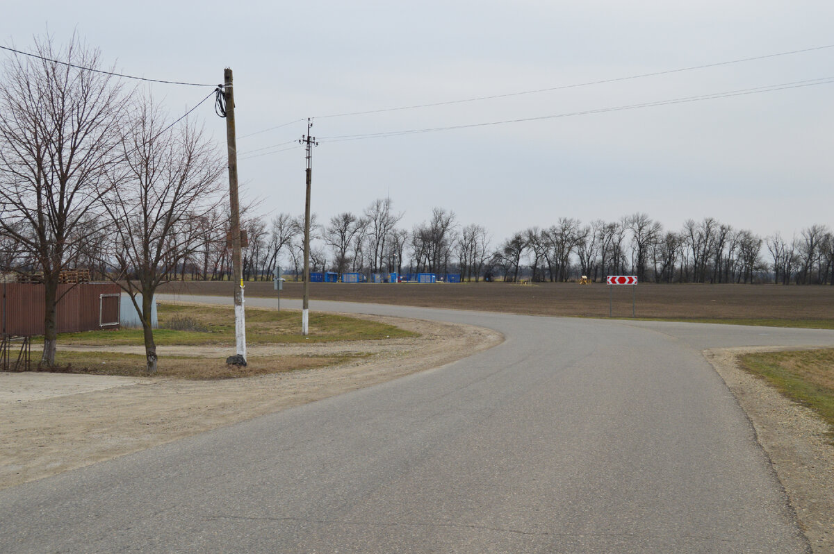 Фото автора. Такова жизнь на селе, куда ни глянь вокруг поля!