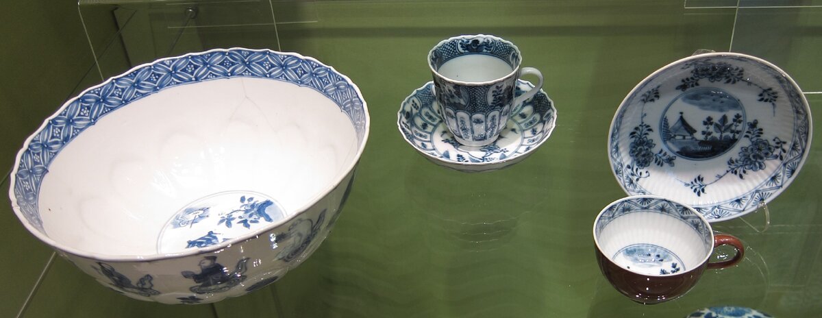 Китайский и мейсенский фарфор, который служил образцами