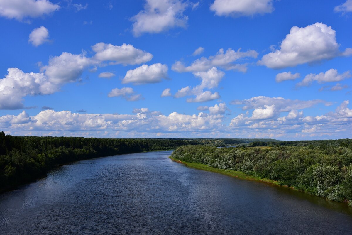 Река Колва Пермский край