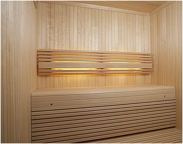 Облицовка парилки вагонкой из осины 