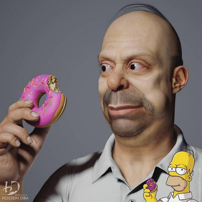 Отец семейства Симпсонов