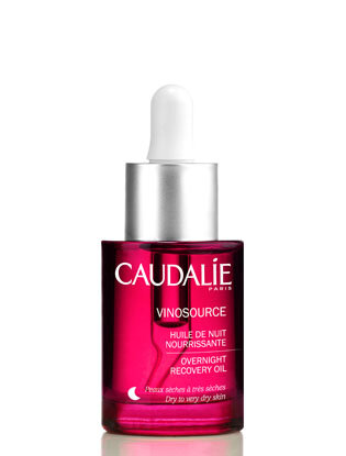 Растительное ночное масло для лица Vinosource от Caudalie - многофункциональное средство, которое спасет даже самую сухую кожу.