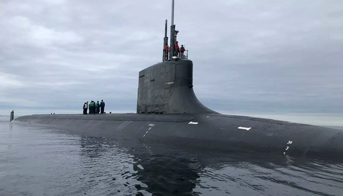 АПЛ ВМС США USS Seawolf (SSN-21) в норвежских водах, август 2020. Фото Риа.ру 