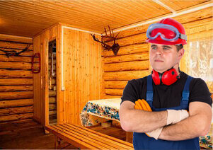 БАНЯ С ТЕПЛЫМ ПРЕДБАННИКОМ