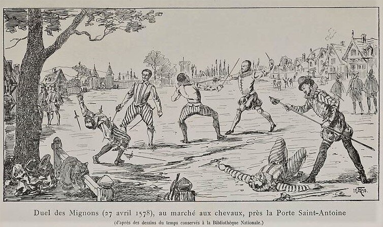 Дуэль миньонов.