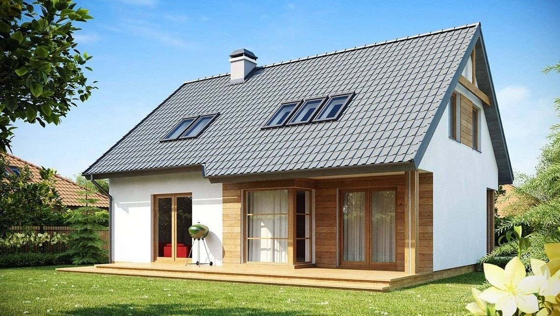 Экономичный дом по индивидуальному проекту