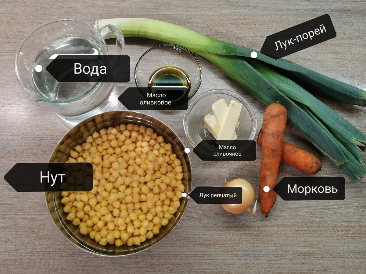 Мы всегда замачиваем нут на ночь