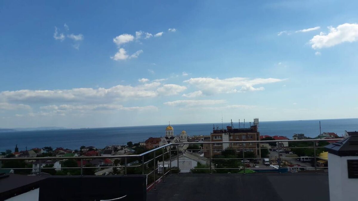 ЖК Лагуна.  Вид с крыши