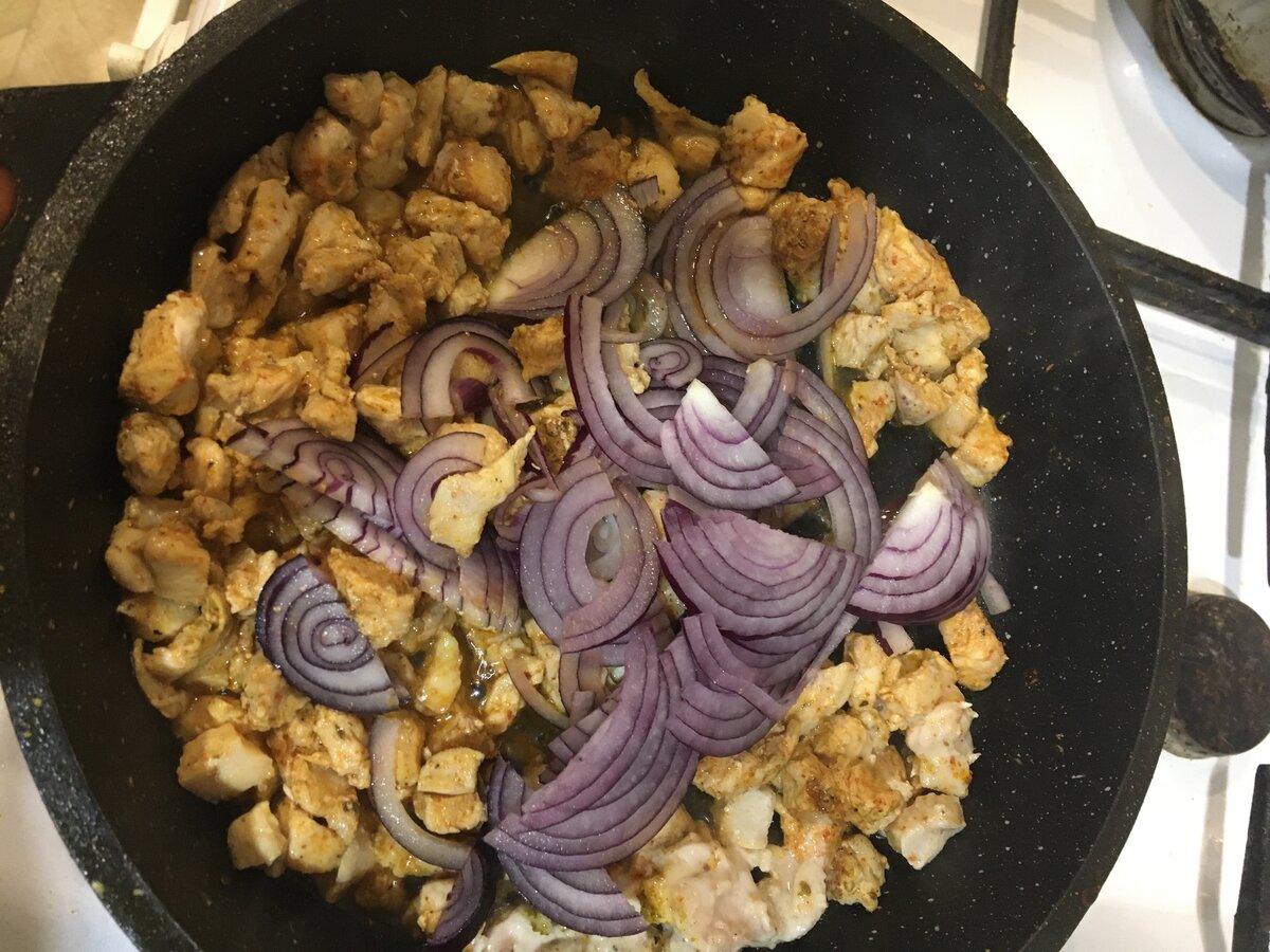 Я брала красный лук, он мне больше нравится)