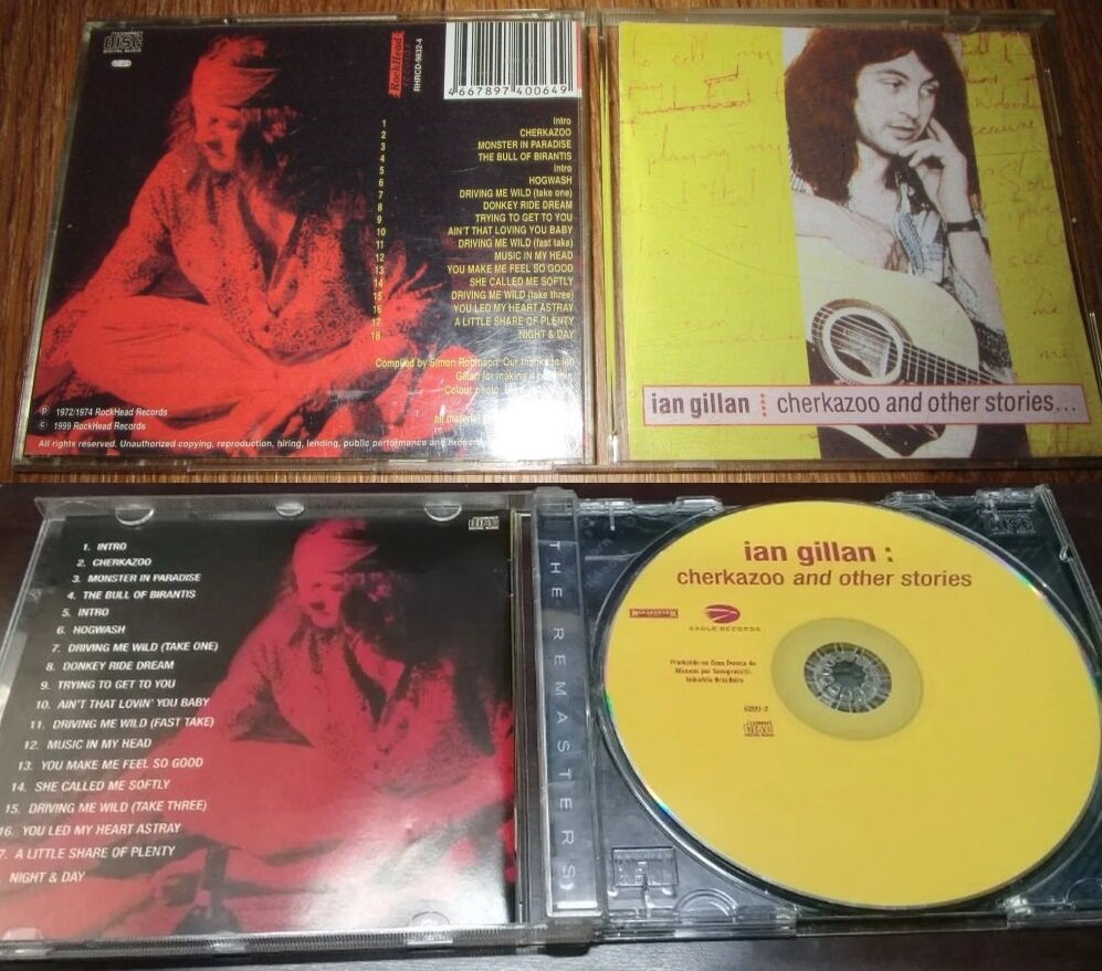 Ian Gillan "Cherkazoo and Other Stories", запись 1974 г., выпуск 1992 г.