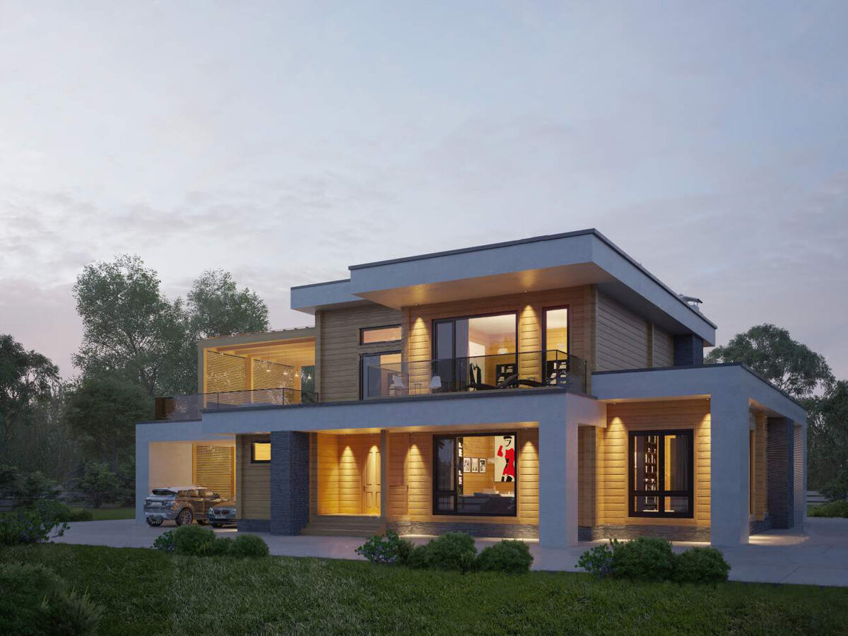 "Морейн" проект дома - RH-459