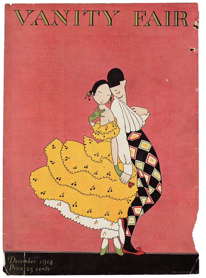 Фиш, Энн Хэрриет (Сефтон, Анна Харриет). Vanity Fair. Декабрь, 1914. Из собрания ГМИИ им. А.С. Пушкина