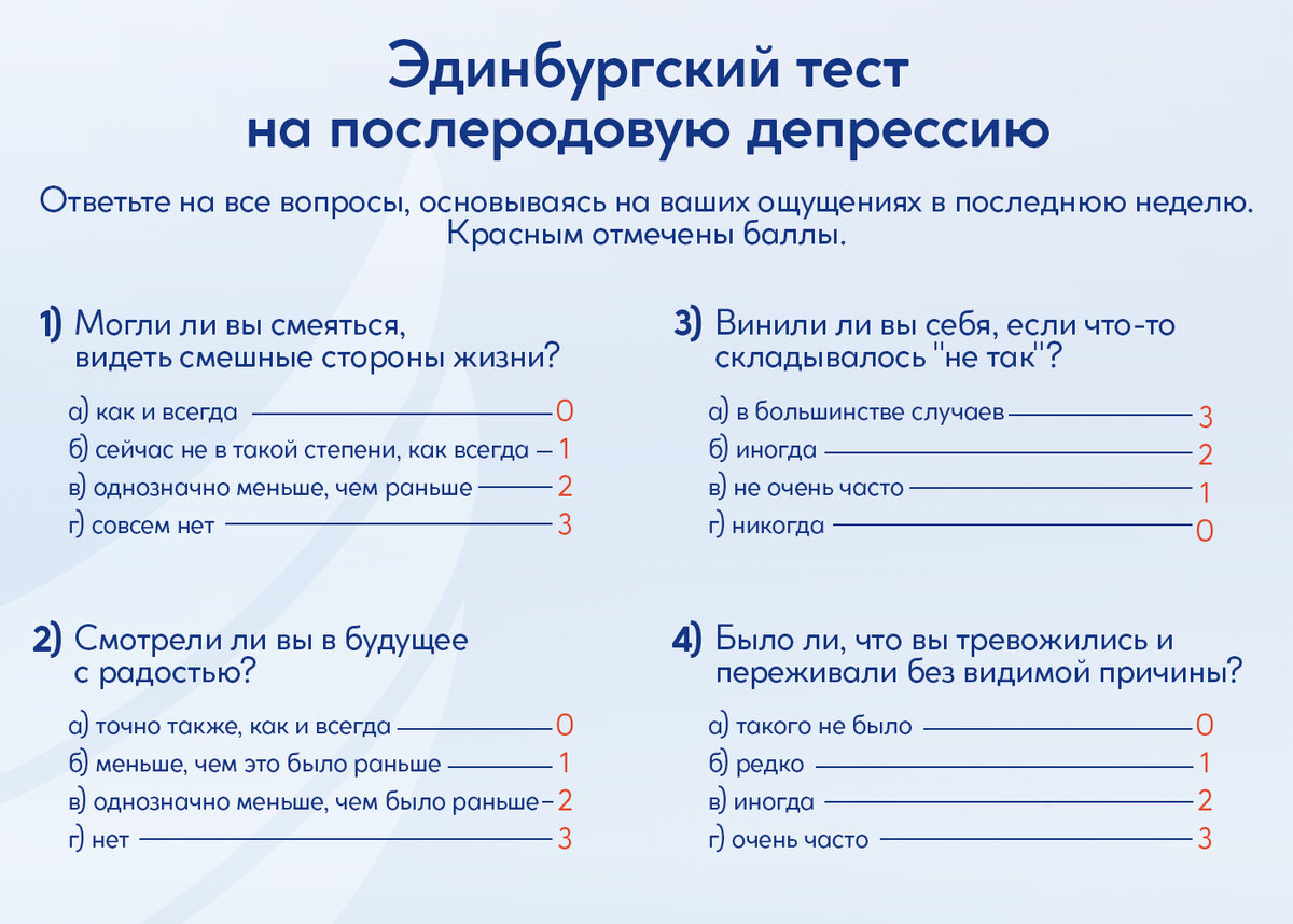 Тест на депрессию истерию. Эдинбургская шкала послеродовой депрессии. Эдинбургский тест на послеродовую депрессию. Послеродовая депрессия опросник.