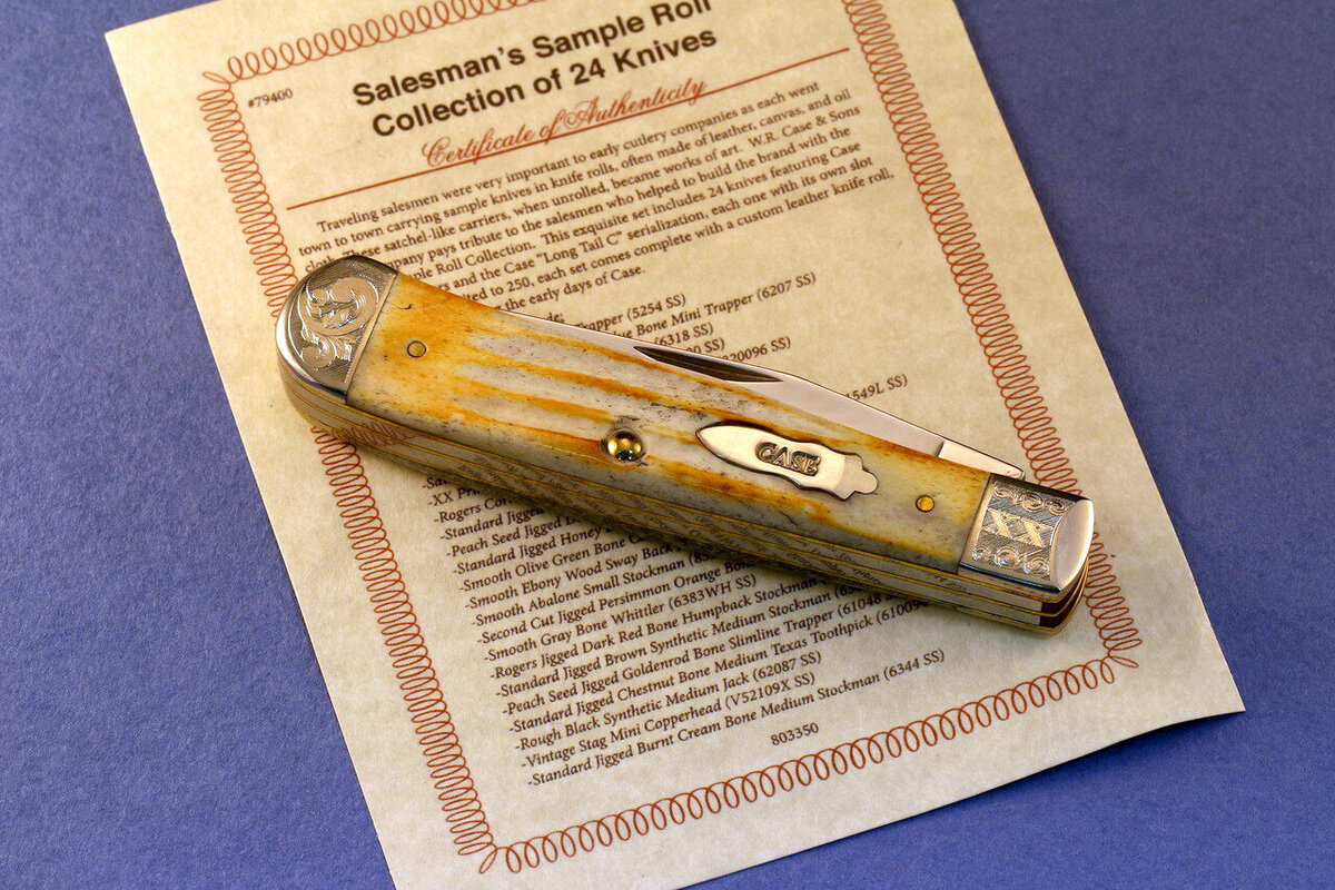 WRCase salesman set trapper knife фото автора