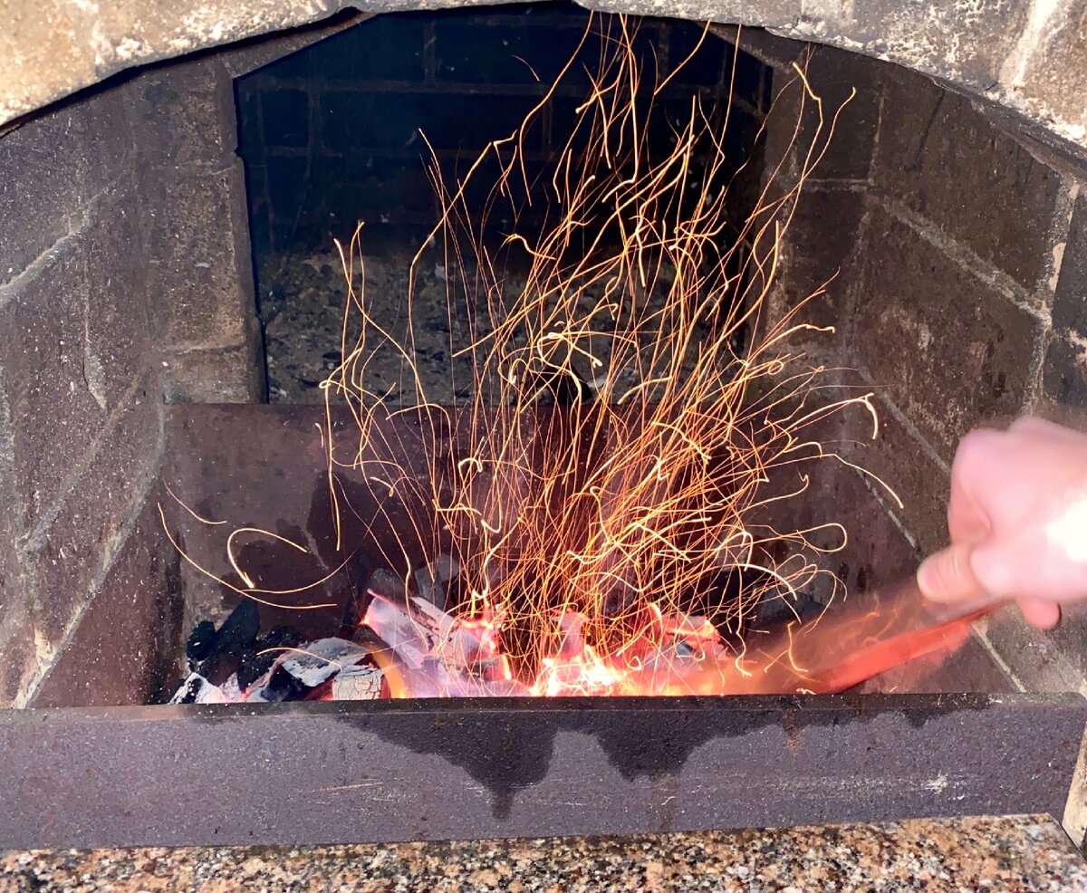 У родителей мясо всегда готовим в печи. Фото автора