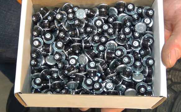 Узнал про самодельный шипователь резины и попробовал сделать (более ...