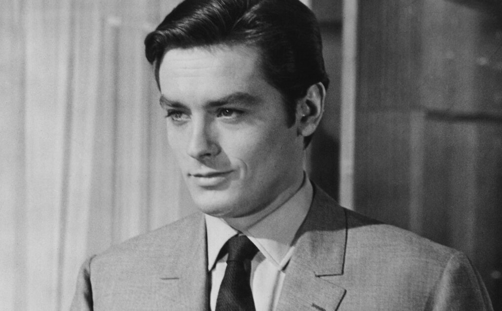 Ален Делон в молодости