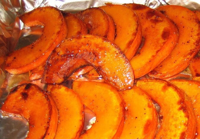 тыква в духовке