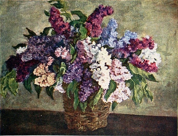 Сочинение по картине Кончаловского «Сирень в корзине»