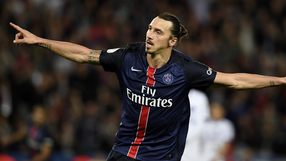 Ибрагимович в "ПСЖ". Источник 