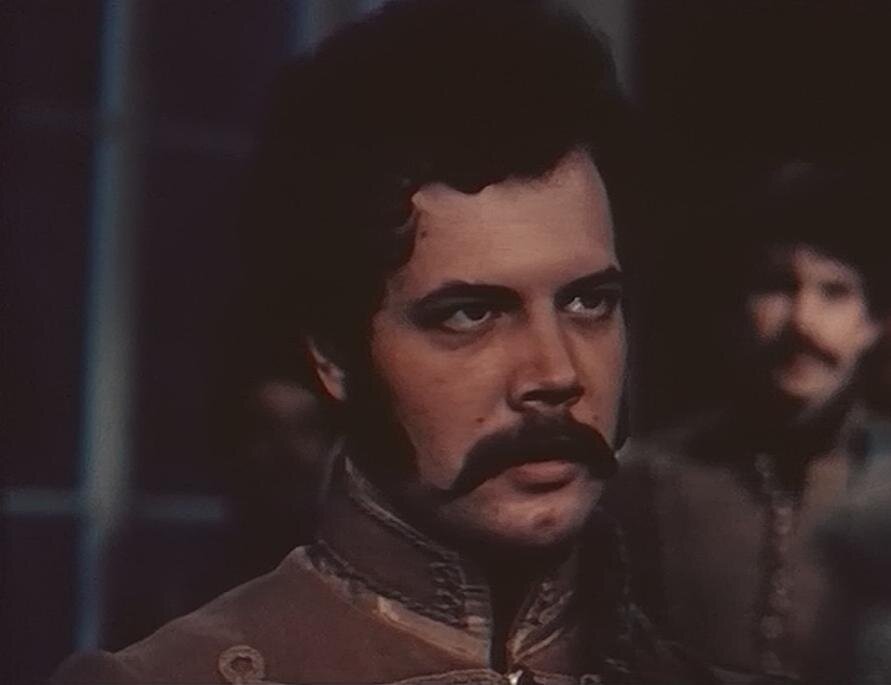 Кадр из фильма "Эскадрон гусар летучих" (1980), А. Ростоцкий в роли Дениса Давыдова