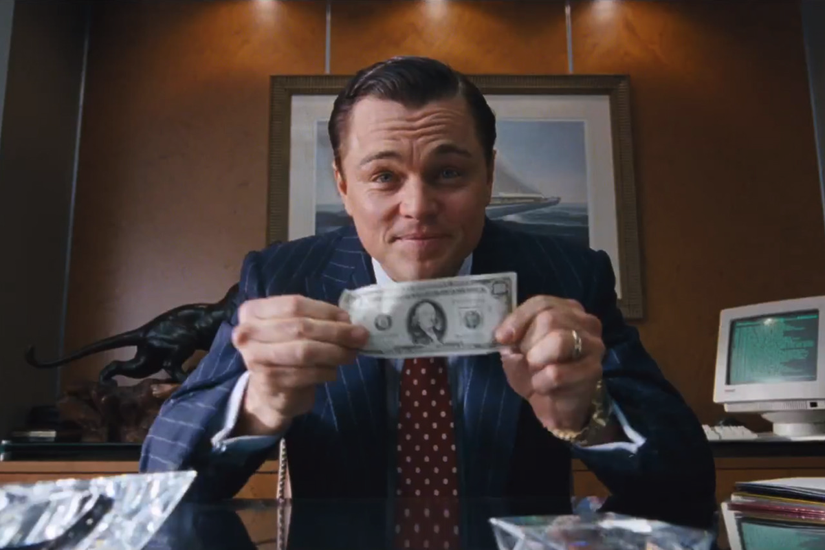 Кадр из фильма «Волк с Уолл-Стрит»
