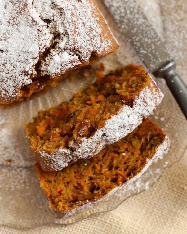 Морковный кекс