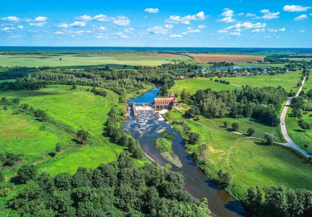 Правдинская ГЭС-3 на реке Лава