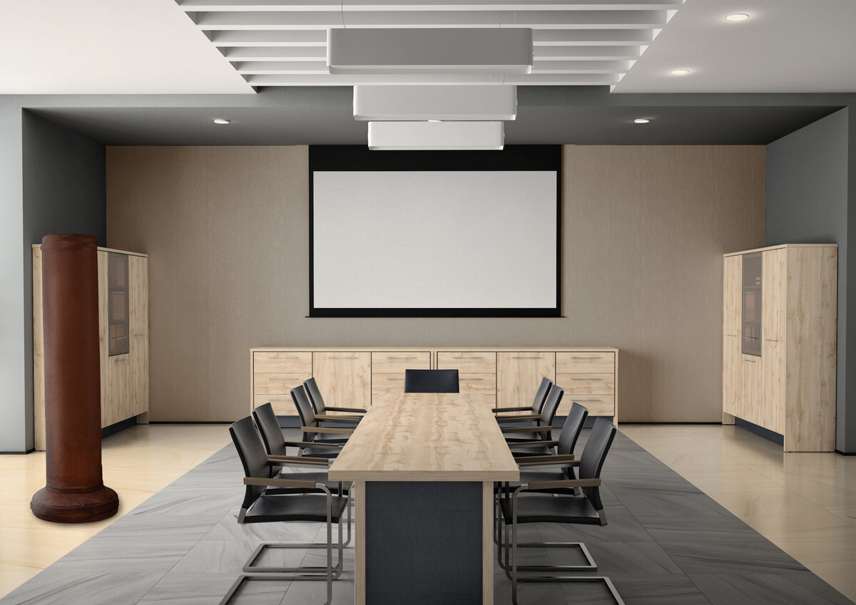 Напольный боксерский мешок - идеальное решение для учебных классов и комнат для переговоров. 