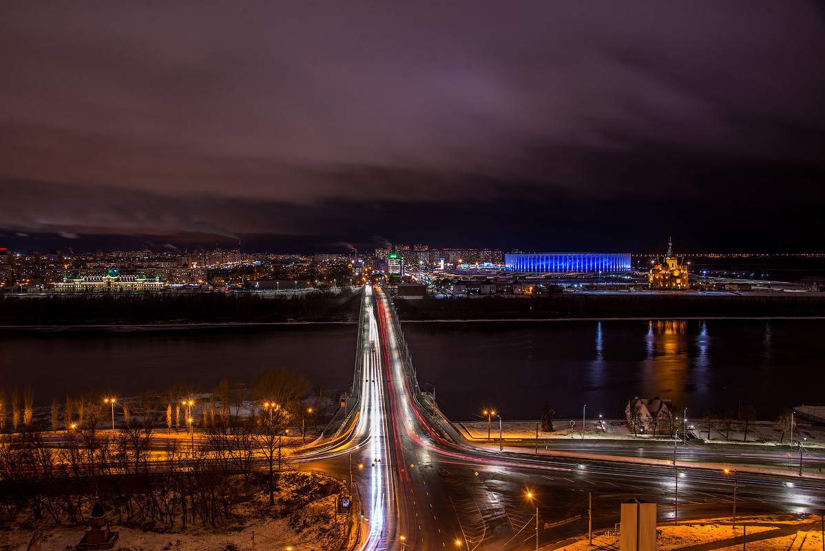 Нижний новгород через. Ночной Канавинский мост Нижний Новгород. Канавинский мост Нижний Новгород ночью. Ночной Кана́винский мост Нижний Новгород. Вид с Канавинского моста Нижний Новгород.