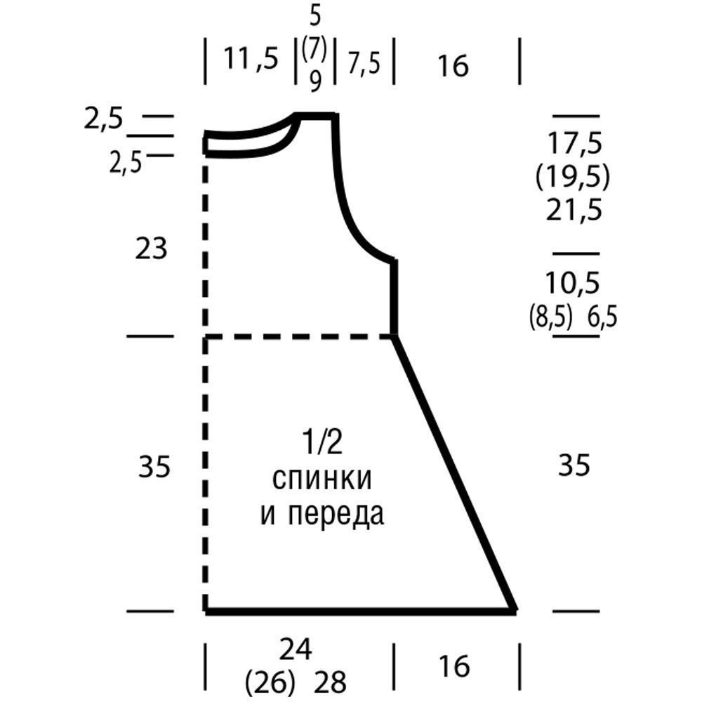 Трапеция спицами схемы