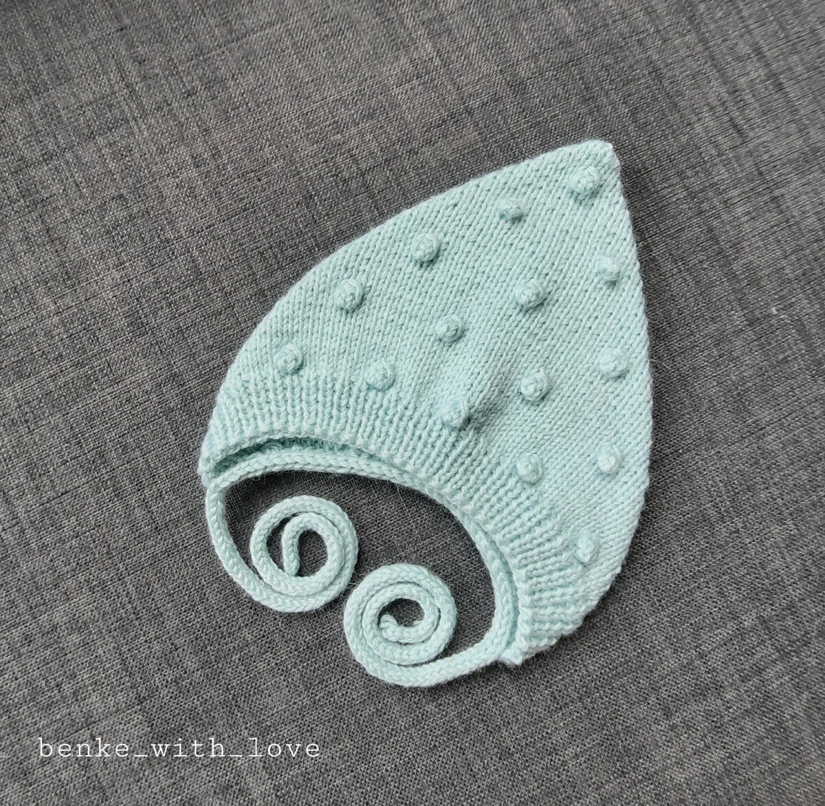 Малышковая шапочка из Alize Baby Wool, в 2 нити