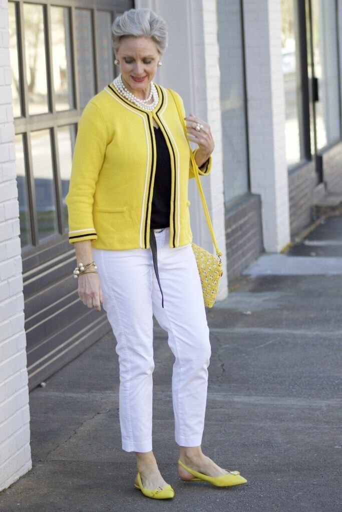 Желтый цвет в одежде — производит только положительное впечатление