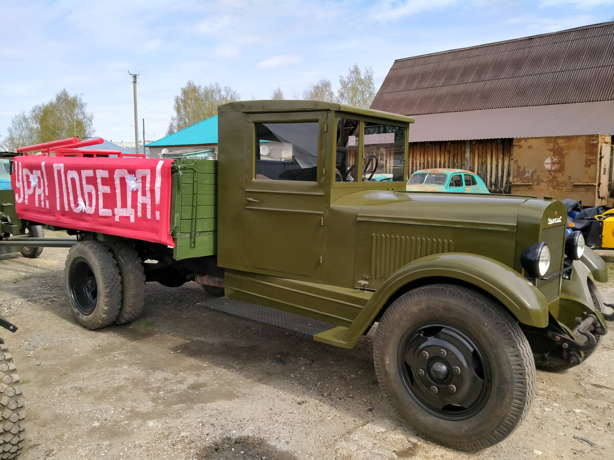 В посёлке в 5 тысяч населения – каждый год на 9 мая проходит парад  ретро-техники. | АвтоДром в Йошкар-Оле | Дзен