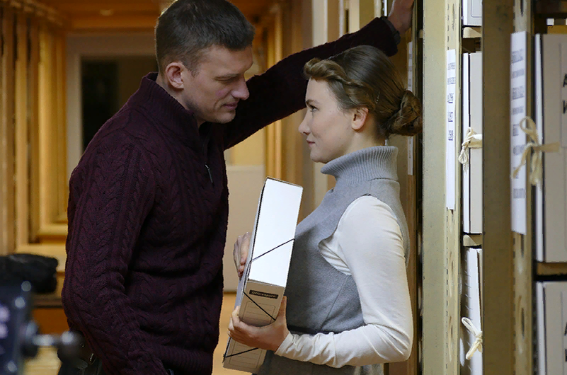 Кадр из фильма. Фото телеканала ТВЦ. Мила и Максим