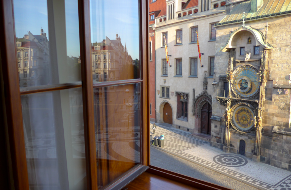 Пражский Орлой: астрономические часы на Староместской площади в Праге, 1410 год.