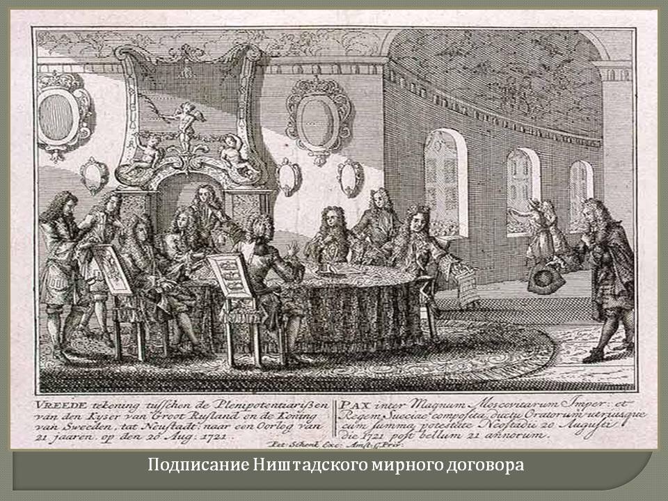 Ништадтский мирный договор карта
