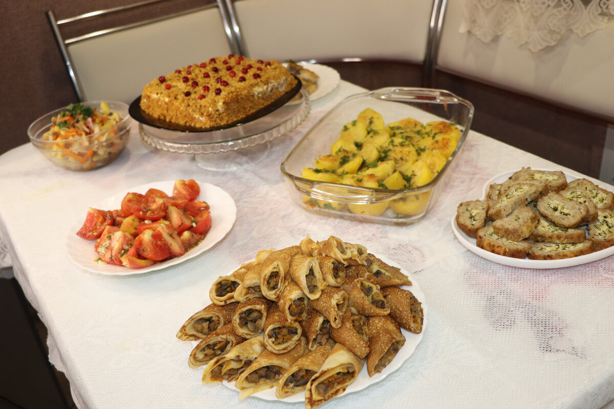 Фото автора. Мое готовое меню.