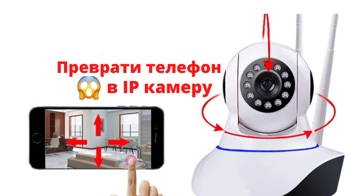 Смартфон как камера видеонаблюдения. 