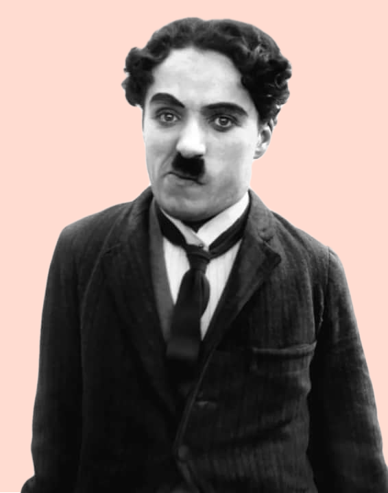 Чаплин и его легендарные усы. 