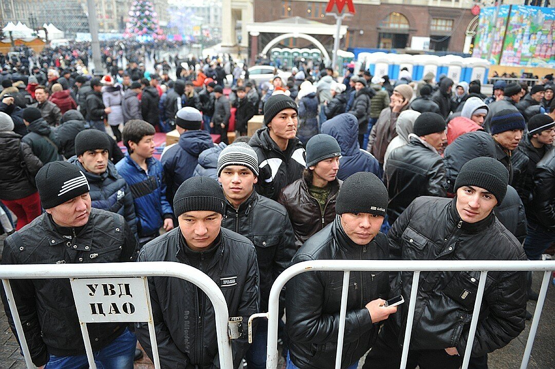 Гастарбайтеры в москве
