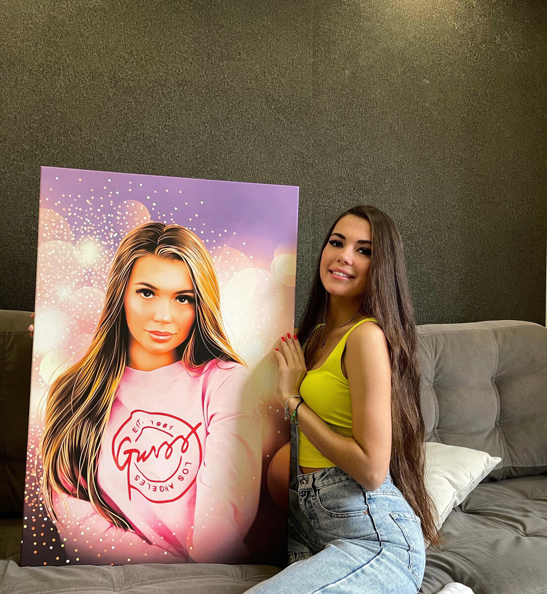 Одна из фотографий благодарного клиента