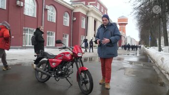 ЗиД-125 - новый российский мотоцикл в нашем тесте. Репортаж с завода Дегтярёва.