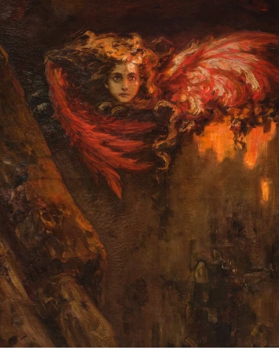 Медуза. Вильгельм Александрович Котарбинский. 1903г. 