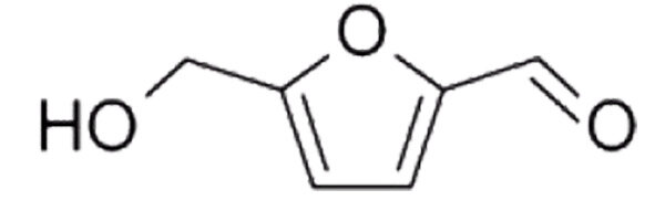Структураня формула оксиметилфурфурола