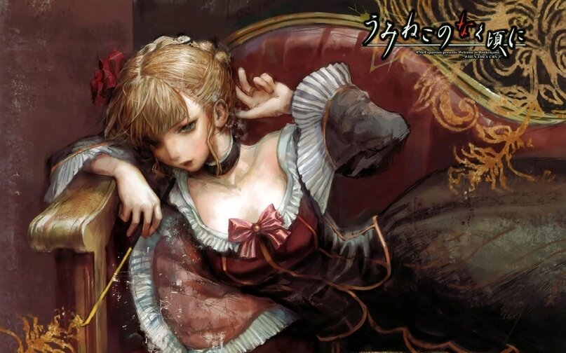  Золотая Ведьма Беатриче - персонаж визуальной новеллы, аниме и манги Umineko no Naku Koro ni 